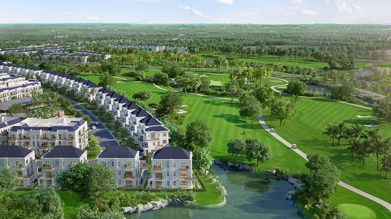 Quy mô dự án khu đô thị nghỉ dưỡng West Lakes Golf & Villas